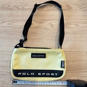 Polo Ralph Lauren Butter Yellow Crossbody Bag